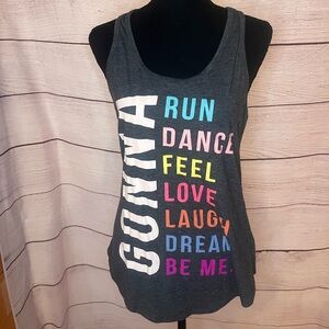 LIKE NEW Maurices lettering tank top